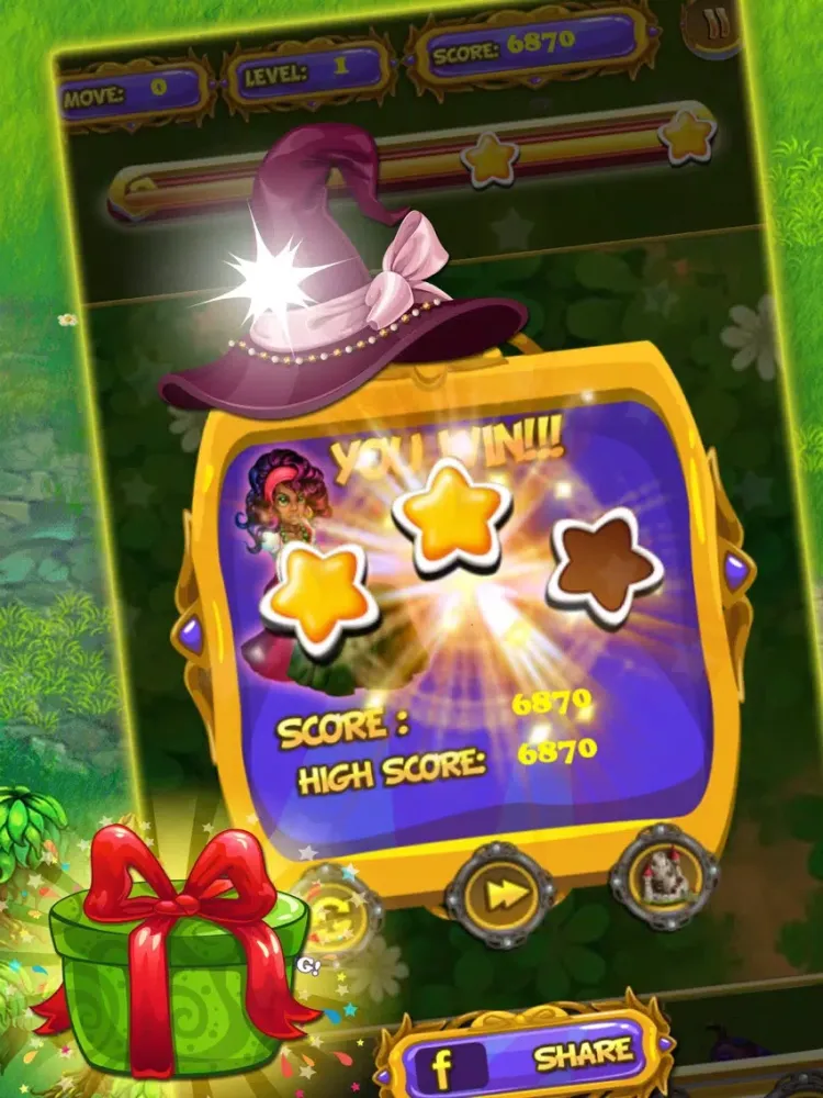 Capturas de tela do Magic Blast Flowers Match iPad 