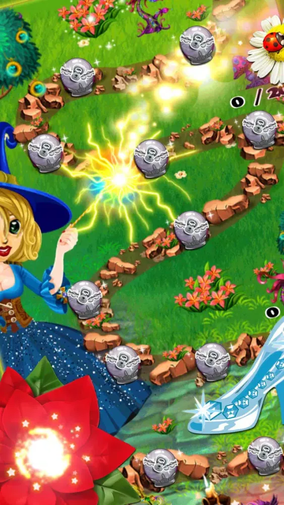 Capturas de tela do Magic Blast Flowers Match