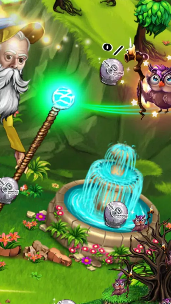 Capturas de tela do Magic Blast Flowers Match