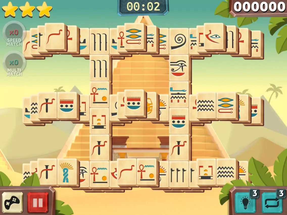 Zrzuty ekranu Mahjong Pyramids iPad 