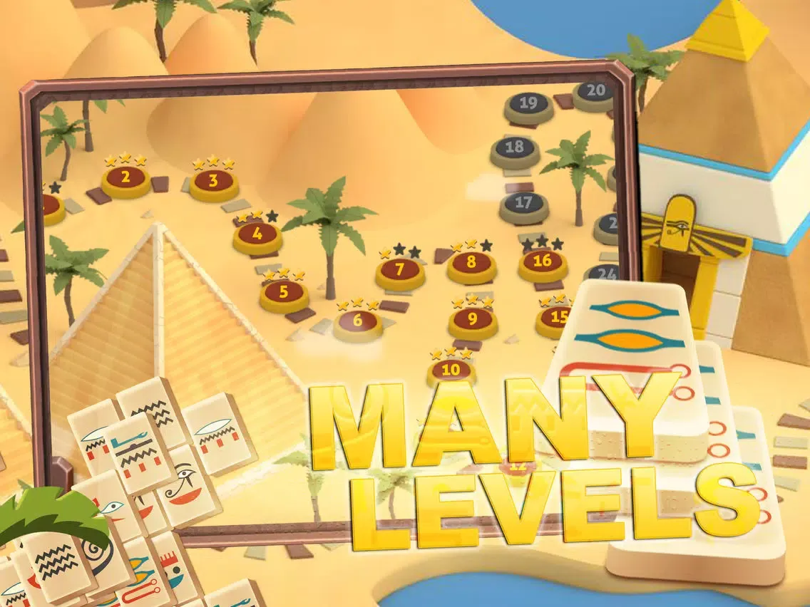 Zrzuty ekranu Mahjong Pyramids iPad 