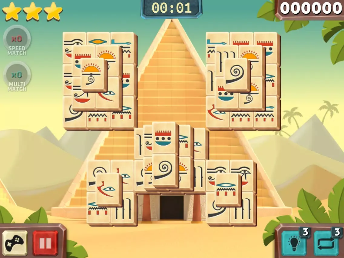 Zrzuty ekranu Mahjong Pyramids iPad 