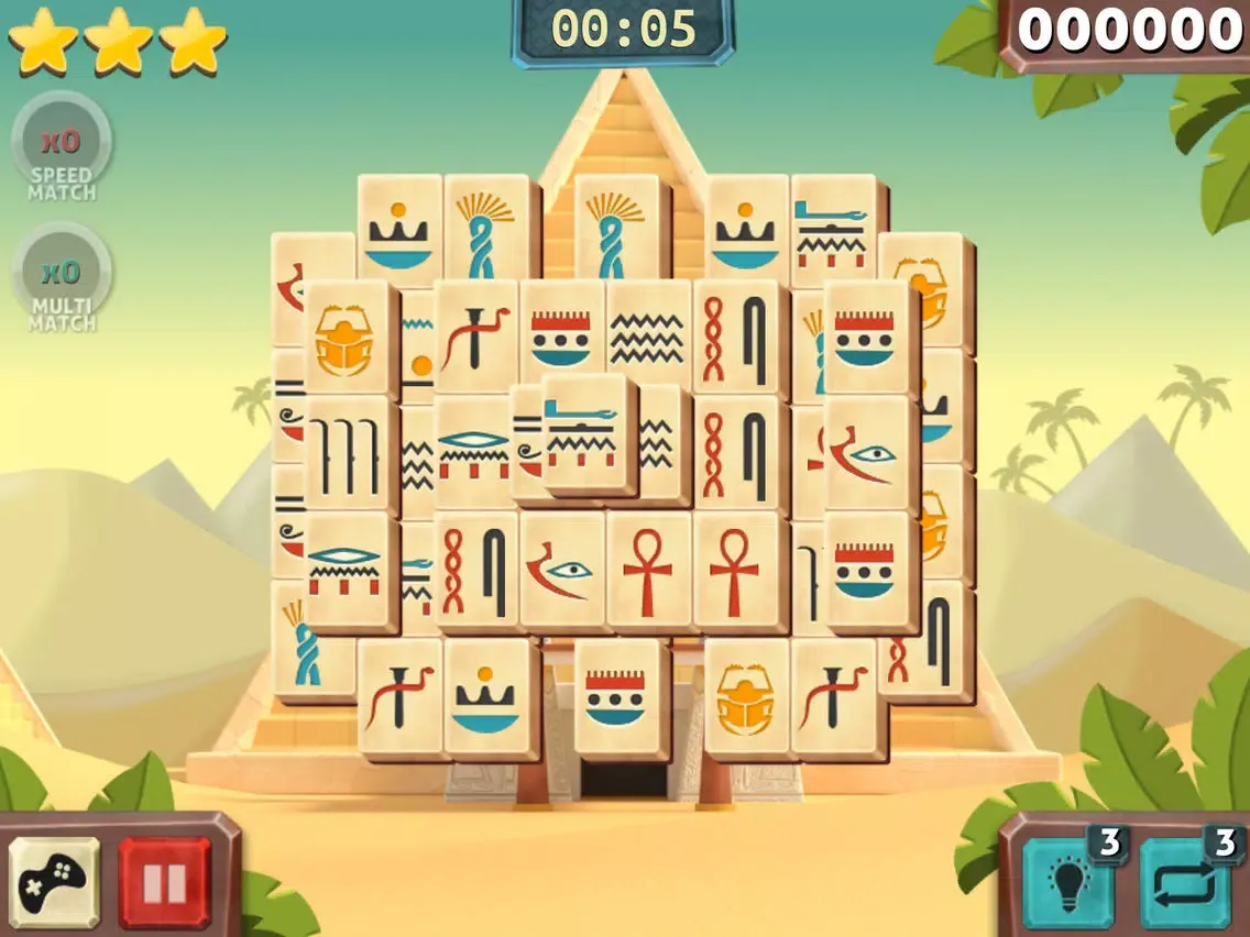 Zrzuty ekranu Mahjong Pyramids iPad 