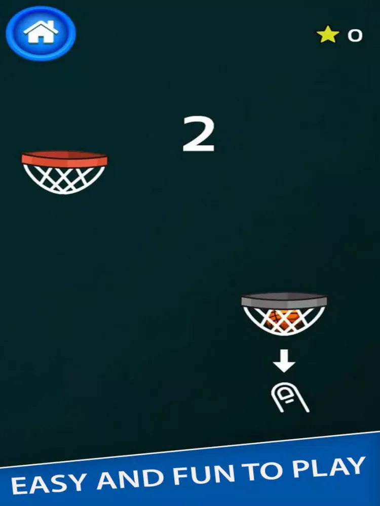Fling To Basketball Infiniter iPad 應用截圖