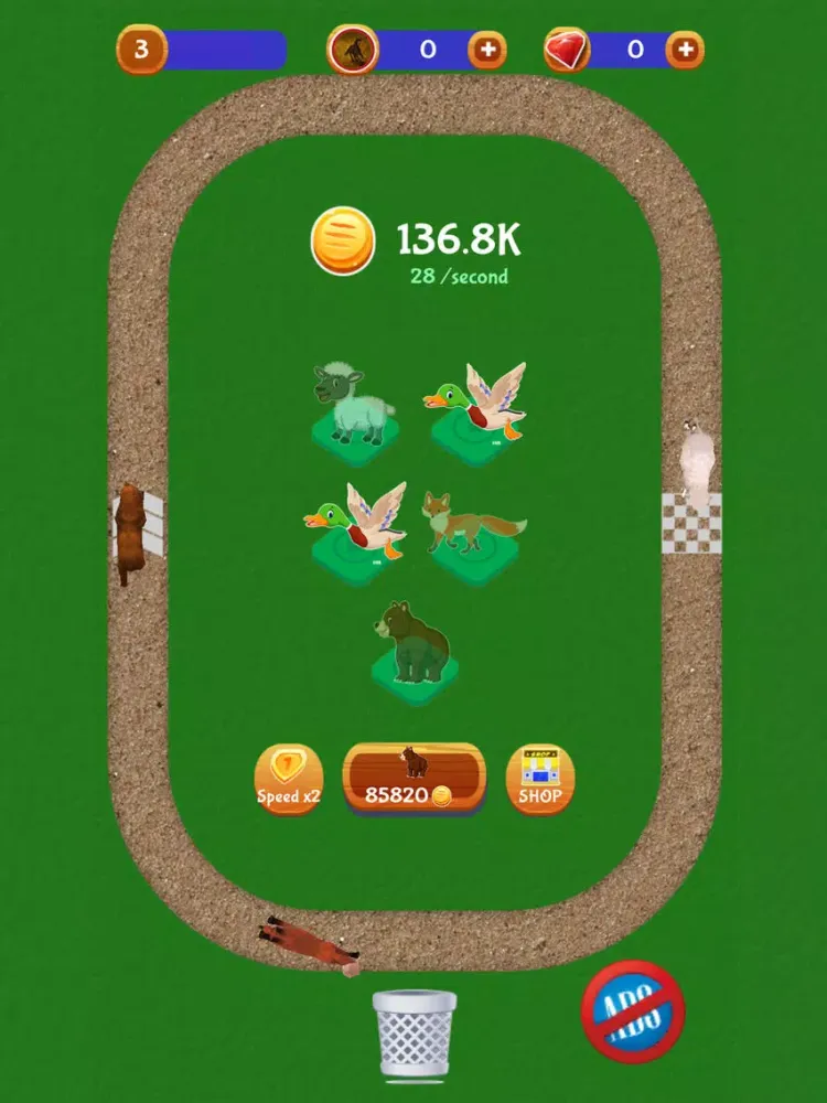 Merge Animals Tycoon iPad  स्क्रीनशॉट