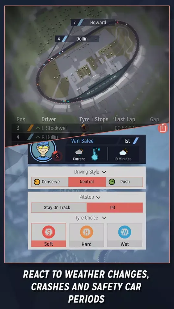 Capturas de tela do Motorsport Manager Mobile
