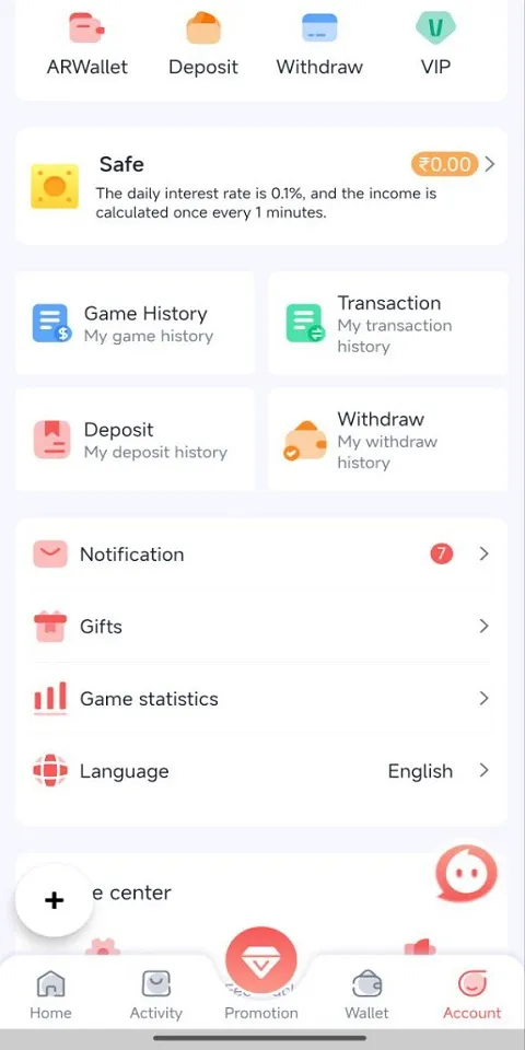 777 club lottery Screenshots