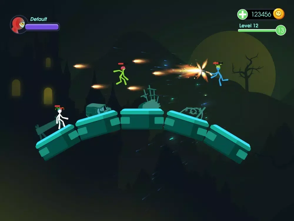 Stick Man : Galaxy War iPad 应用截图