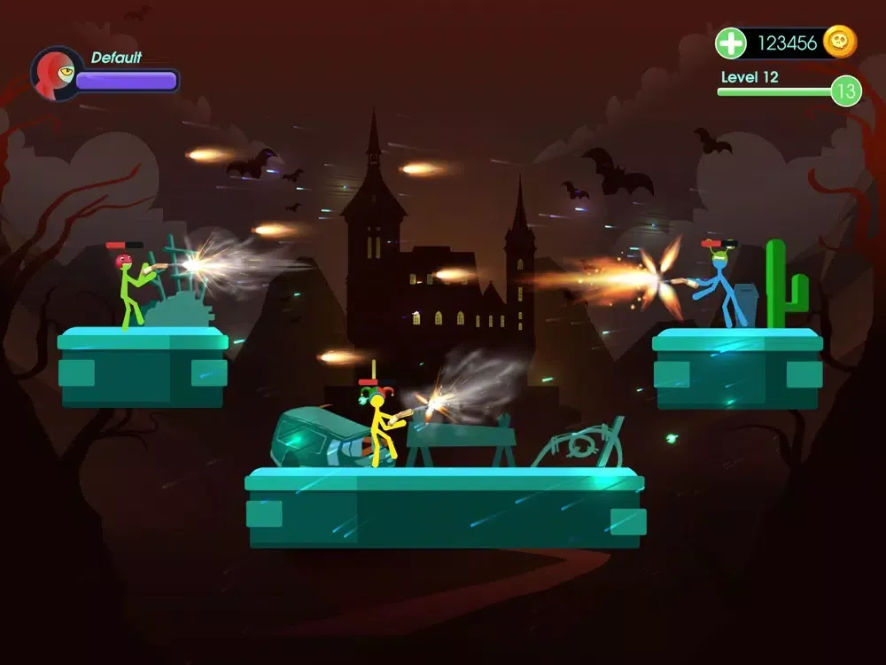 Stick Man : Galaxy War iPad 应用截图