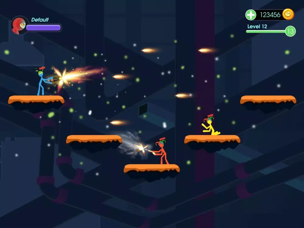 Stick Man : Galaxy War iPad 应用截图