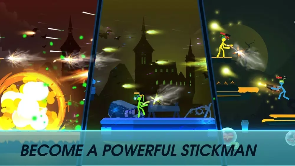 Stick Man : Galaxy War应用截图