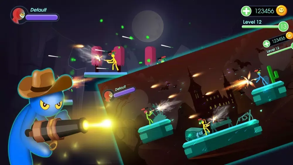 Stick Man : Galaxy War应用截图