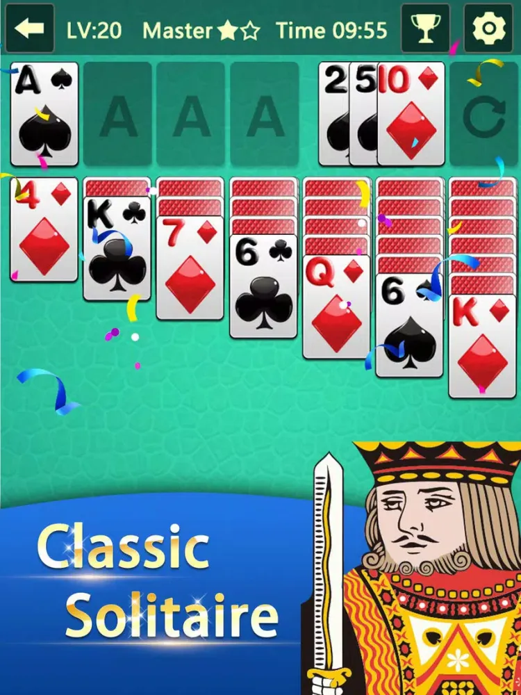 Solitaire Classic Puzzle Games iPad 应用截图