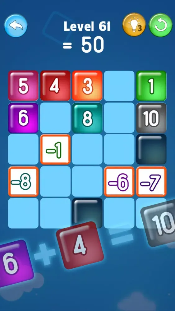 Скриншоты Ten Puzzle Game