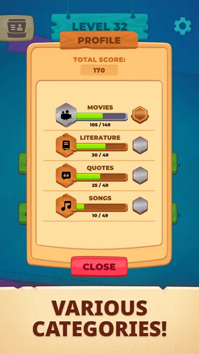 Phrasio - Word Puzzle Game স্ক্রিনশট