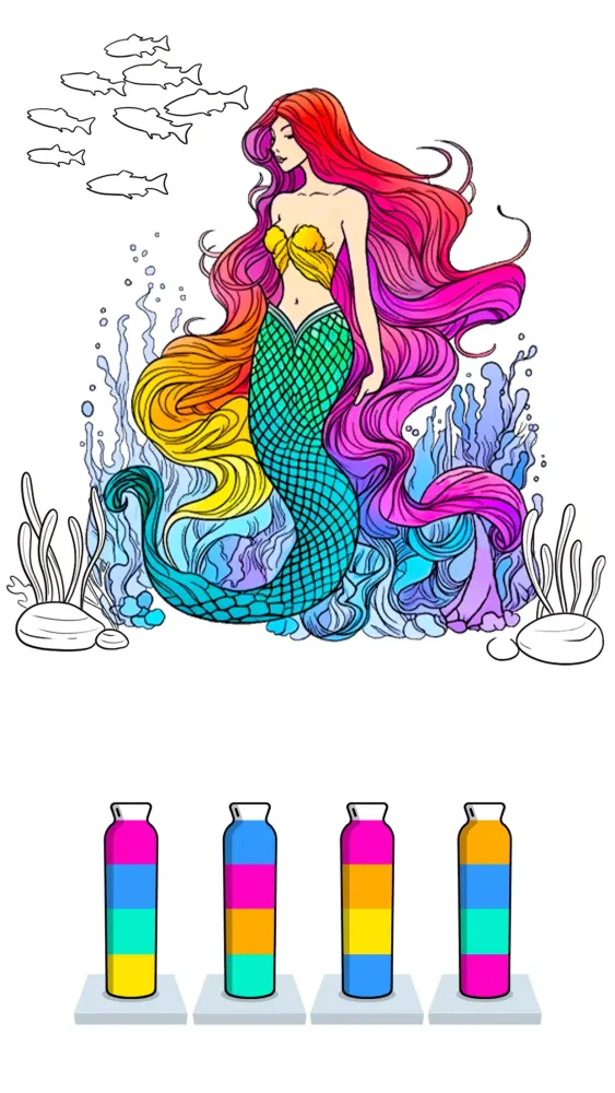 Sort Paint: Water Sort Puzzle Ekran Görüntüleri