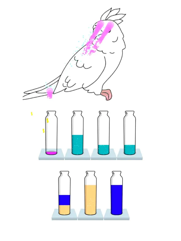 Capturas de tela do Sort Paint: Water Sorting Game iPad 