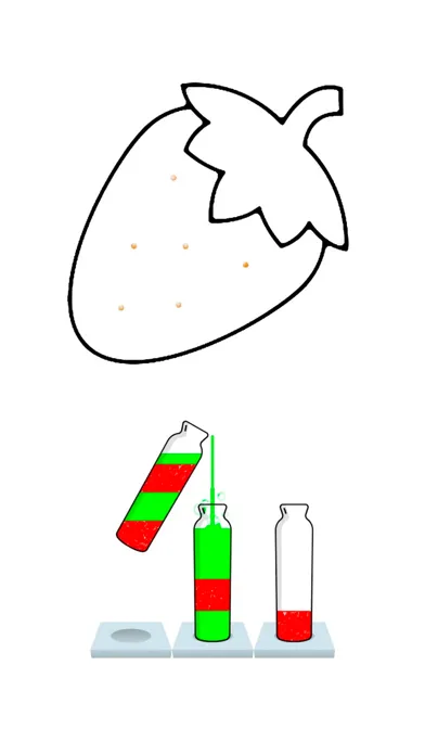 Capturas de tela do Sort Paint: Water Sorting Game