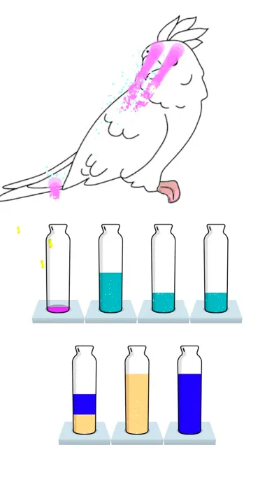 Capturas de tela do Sort Paint: Water Sorting Game