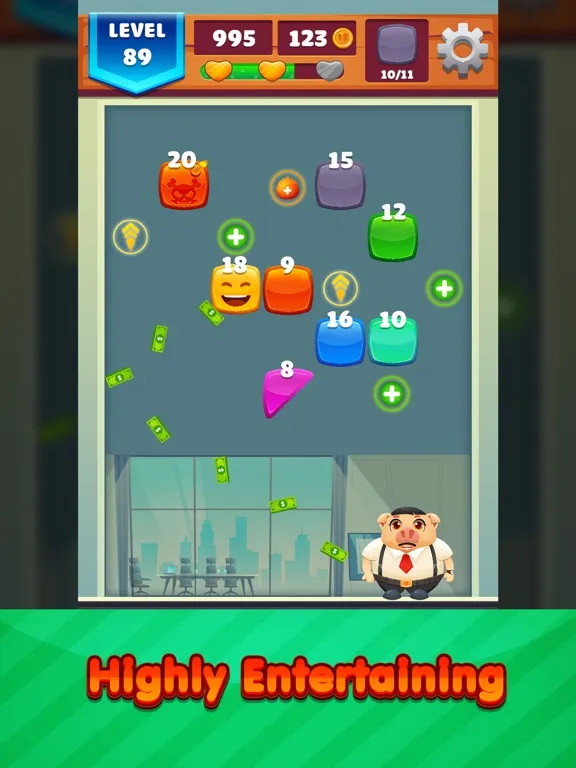 Piggy: Brick Breaker iPad 應用截圖