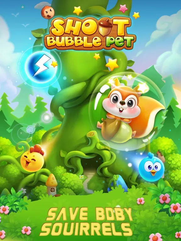 Bubble Shoot Pet iPad 应用截图
