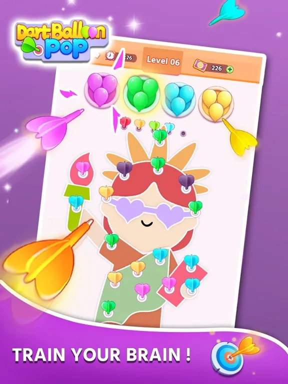 Dart Balloon Pop iPad  Ekran Görüntüleri