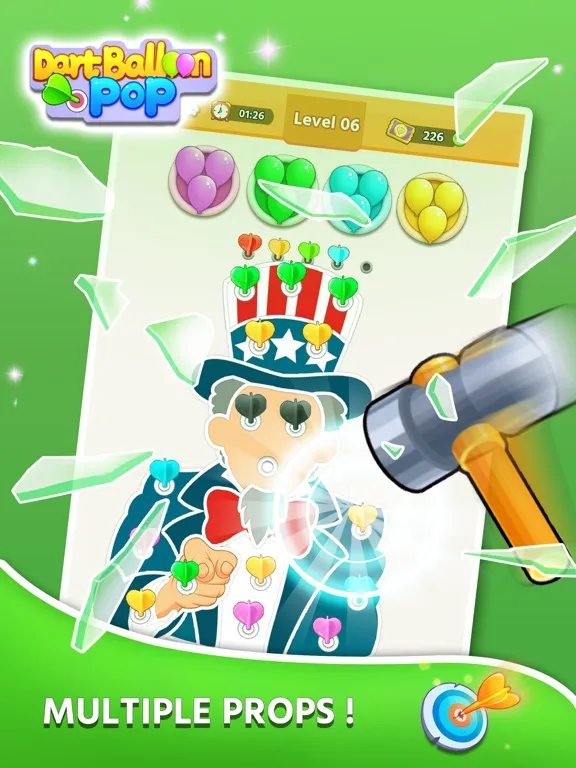 Dart Balloon Pop iPad  Ekran Görüntüleri