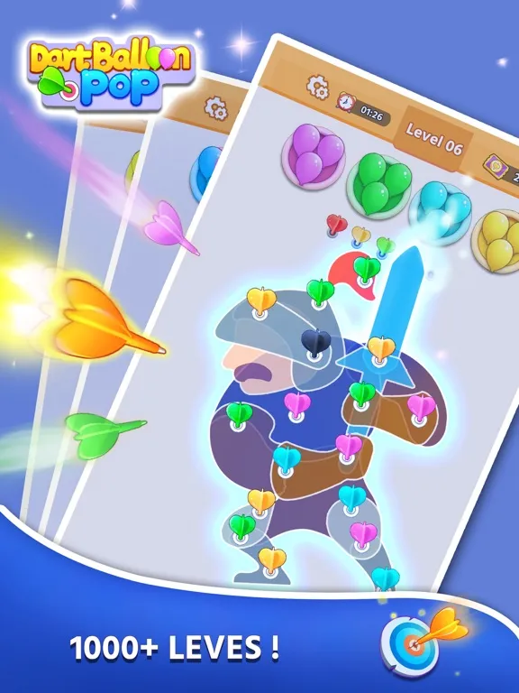 Dart Balloon Pop iPad  Ekran Görüntüleri