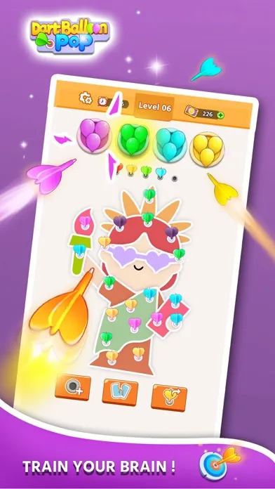 Dart Balloon Pop Ekran Görüntüleri