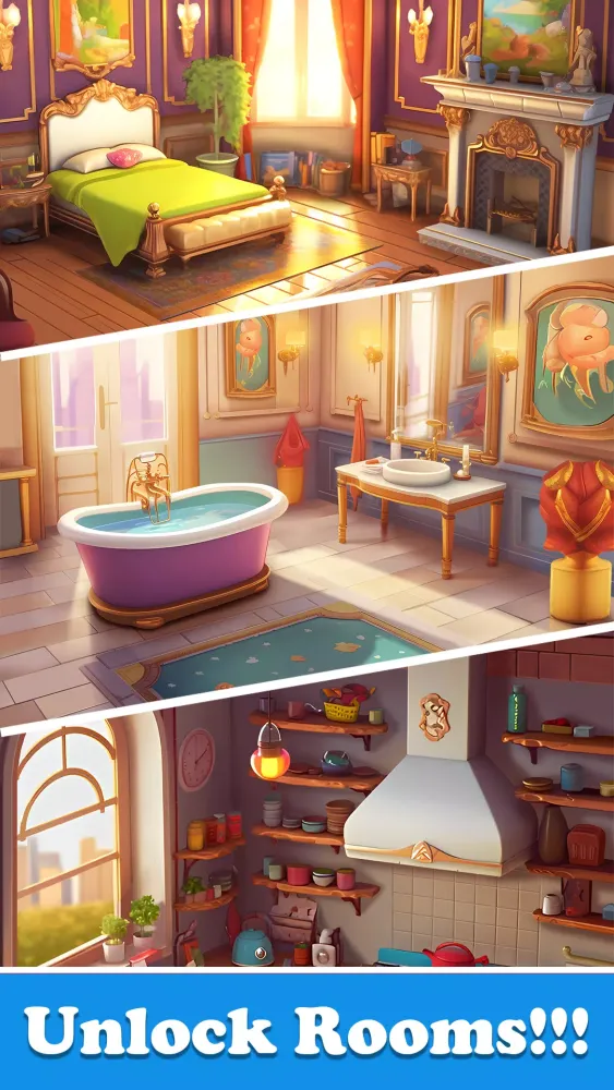 Home Design Puzzle Match 3 Screenshots