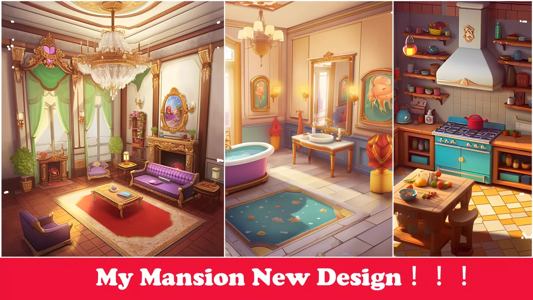 Home Design Puzzle Match 3 Screenshots