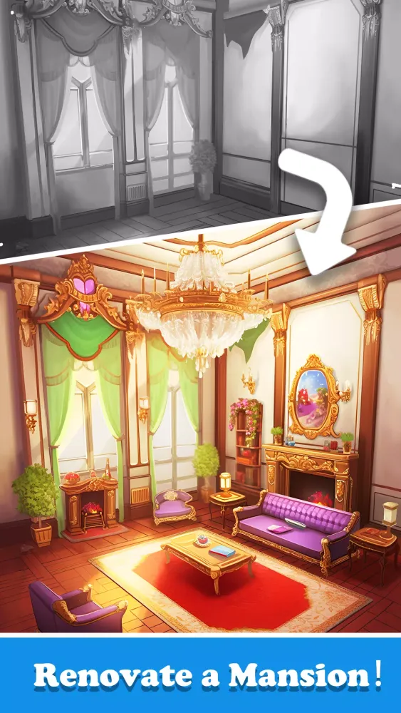 Home Design Puzzle Match 3 Screenshots