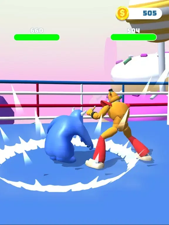 Blue Monster Run iPad 应用截图