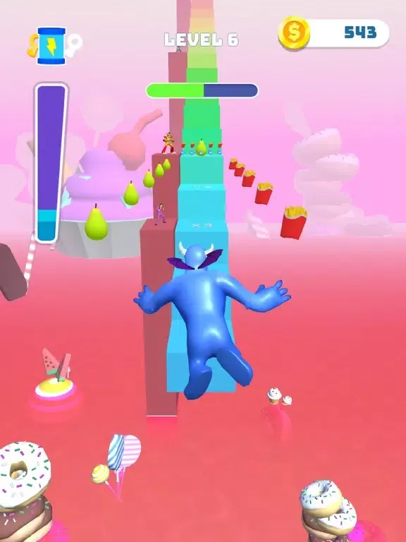 Blue Monster Run iPad 应用截图