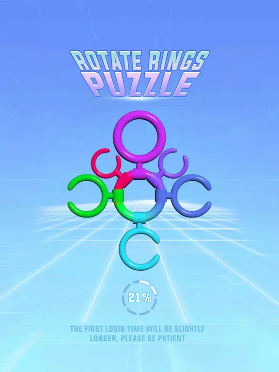ภาพหน้าจอของ Rotate Rings Puzzle iPad 