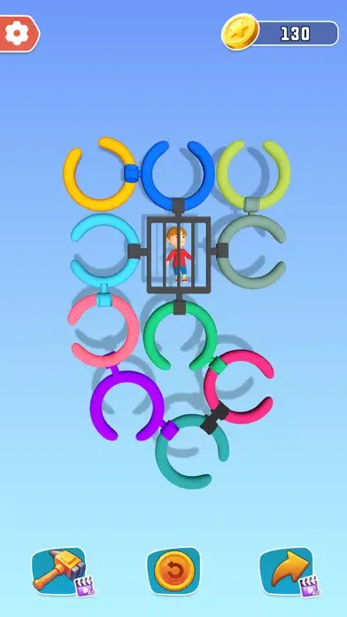 ภาพหน้าจอของ Rotate Rings Puzzle