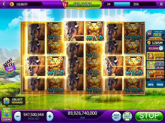 Tangkapan skrin Buffalo Slots & Jackpot Casino iPad 