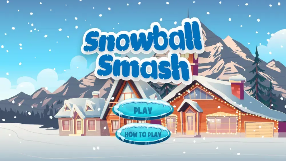 Funny Snowball Smash স্ক্রিনশট