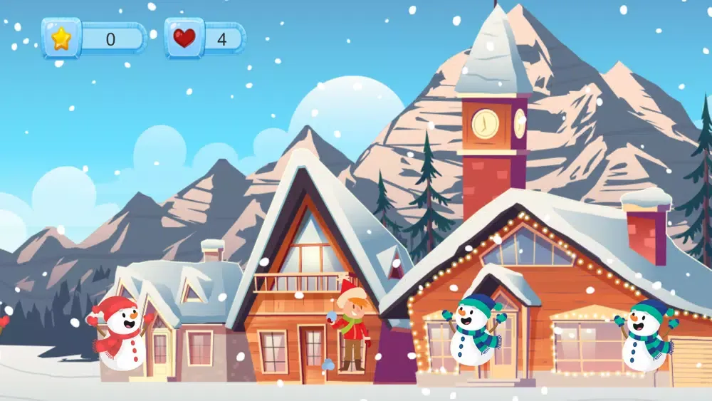 Funny Snowball Smash স্ক্রিনশট