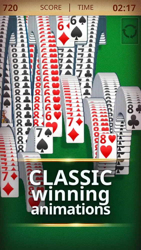 Basic Solitaire Classic Game Screenshots
