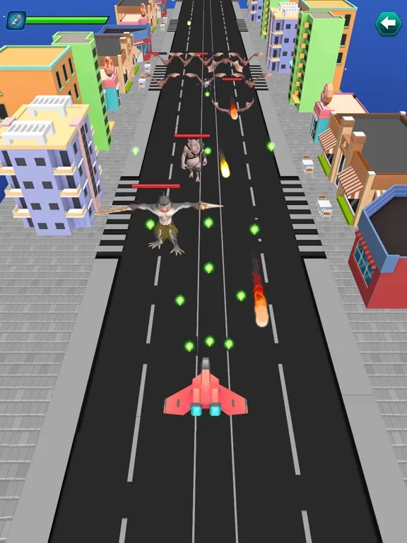 Tangkapan layar Wing Survival 3D iPad 