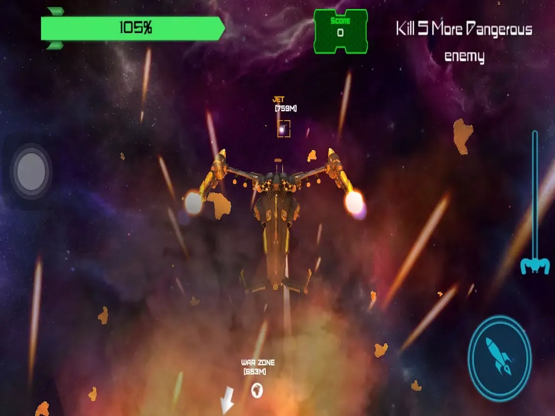 Strike On Galaxy : Clash of Galaxy Legend iPad Screenshots