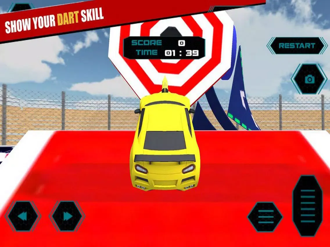 Tangkapan layar High Jumps Dart Car 3D iPad 