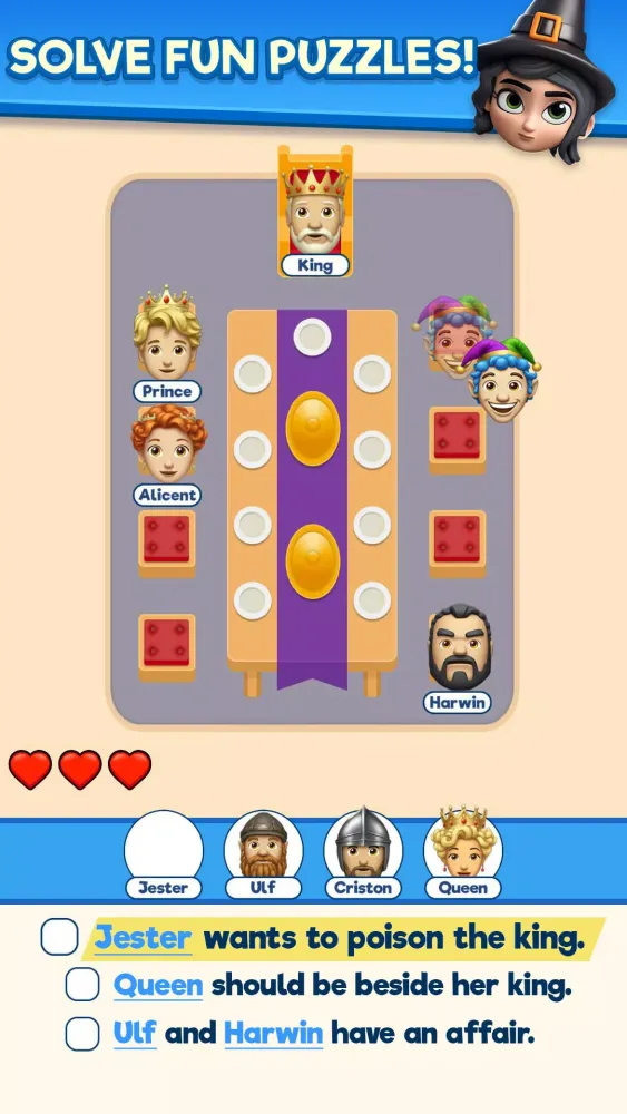That's My Seat - Logic Puzzle Screenshots