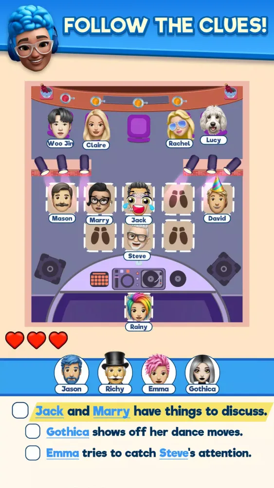 That's My Seat - Logic Puzzle Screenshots