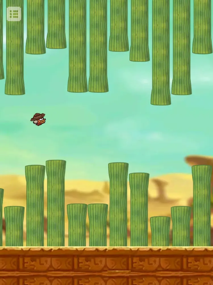Flying Bird Desert Game iPad  Screenshots