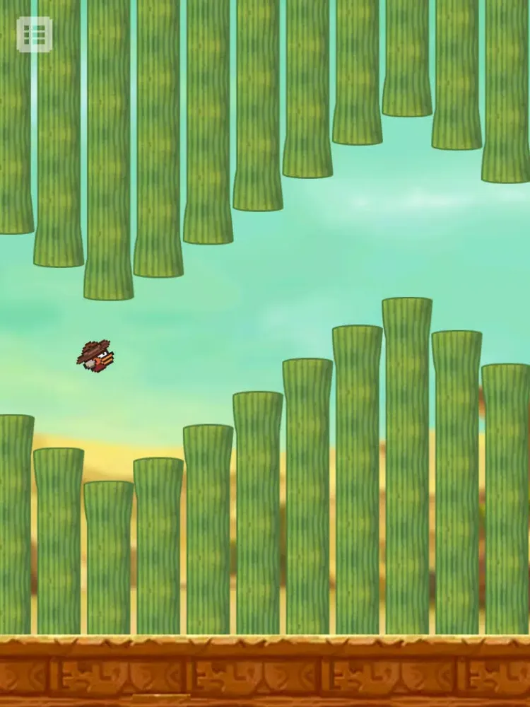 Flying Bird Desert Game iPad  Screenshots