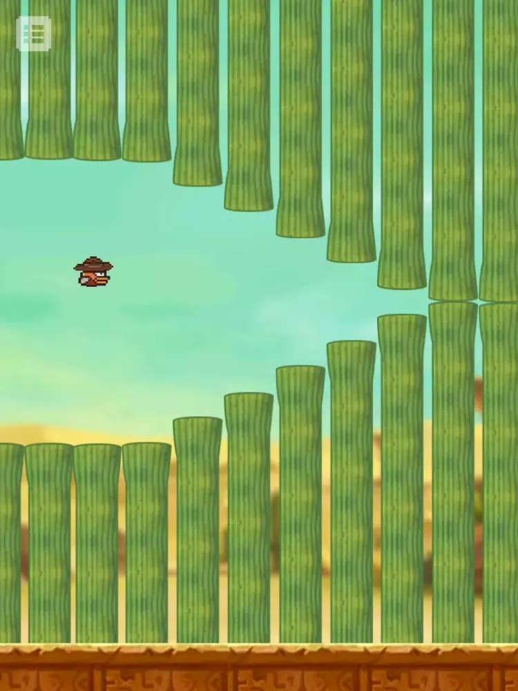 Flying Bird Desert Game iPad  Screenshots