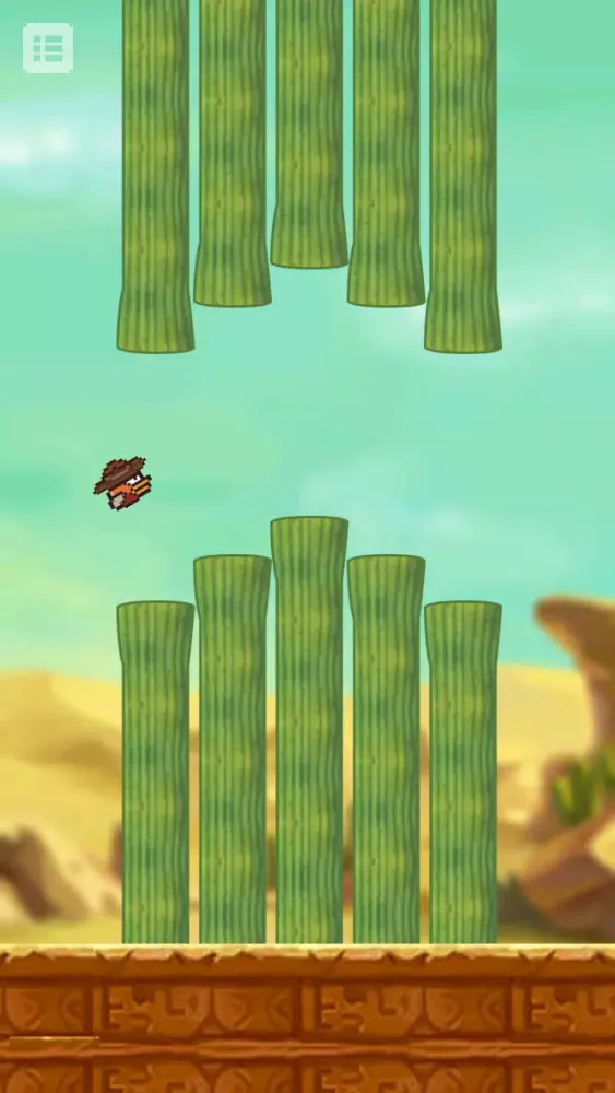Flying Bird Desert Game Screenshots