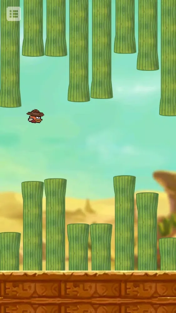 Flying Bird Desert Game Screenshots